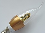 Лампа светодиодная "Свеча на ветру" 4Вт, цоколь Е14